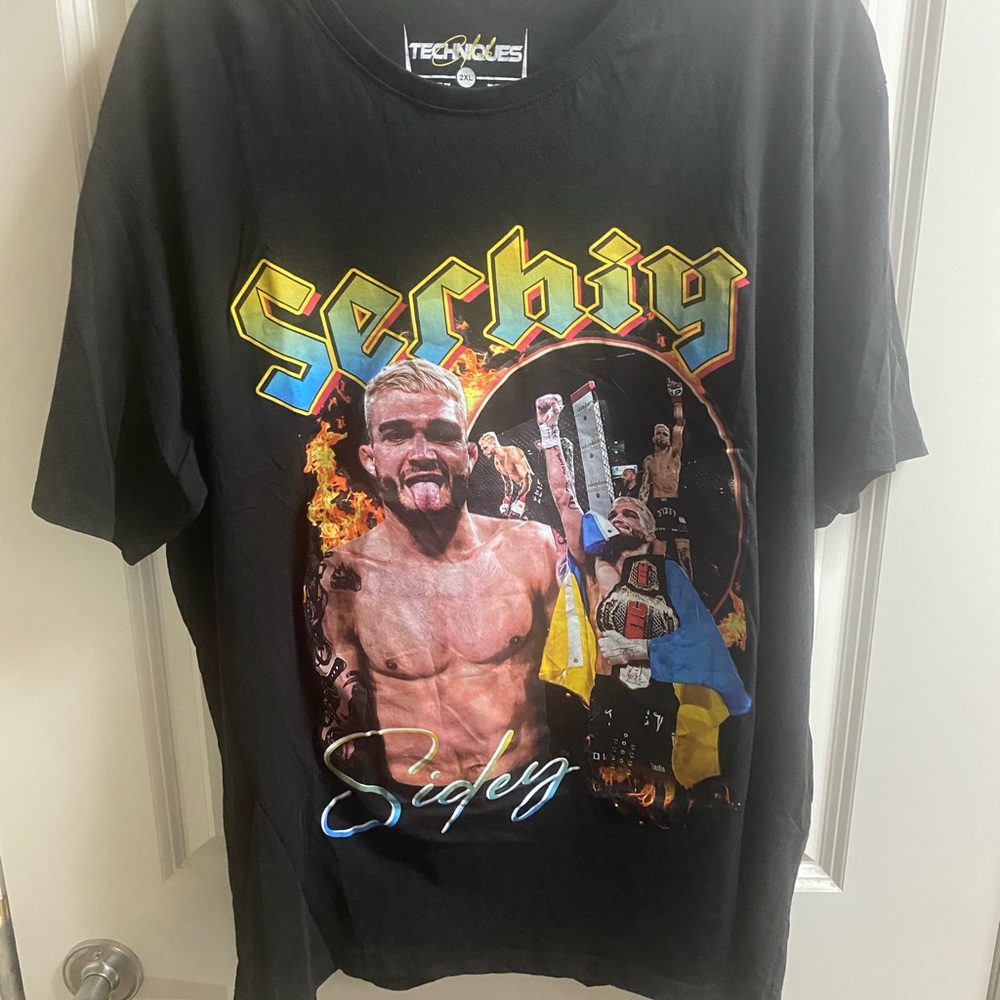 Rare MMA Serhiy Sidey Authentic T-Shirt Size XXL